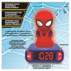 Lexibook Budík s nočním 3D světlem Spider-Man