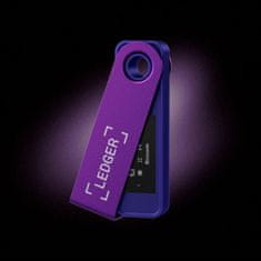 Ledger Nano S Plus Amethyst Purple, hardwarová peněženka na kryptoměny