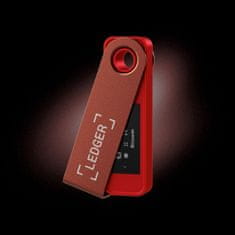 Ledger Nano S Plus Ruby Red, hardwarová peněženka na kryptoměny