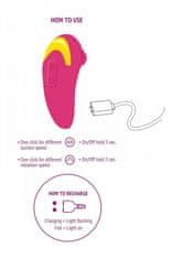Xocoon Infinite Love Stimulator / stimulátor klitorisu - Fuchsia