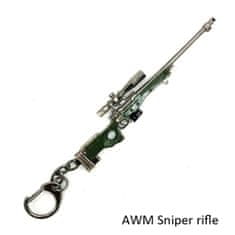 Fortnite Přívěšek na klíče PUBG AWM Sniper rifle