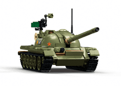 Sluban Army Model Bricks M38-B1135 Střední Tank T54S 3v1 M38-B1135