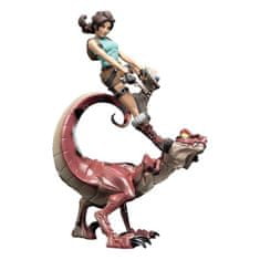 Weta Workshop Tomb Raider figurka - Lara Croft a Raptor 24 cm (Weta Workshop)