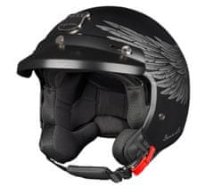 Nexx helma Y.10 Eagle Rider black grey MT vel. 2XL