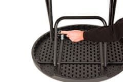 YOUR BRAND Ohio cateringový barový stolek Ø81 x 110 cm - černý