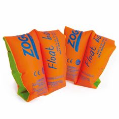 Zoggs Dětské plavecké rukávky FLOAT BANDS 0-12 měsíců/do 11 kg oranžová