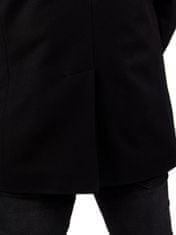 Zapana Pánský vlněný kabát s příměsí kašmíru Hubert černá L