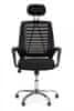 ModernHome Otočná kancelářská židle Richard černá