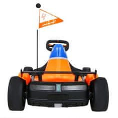 McLaren Elektrická motokára McLaren Drift s funkcí driftování Oranžová