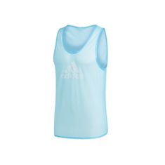 Adidas Tričko běžecké modré XL Bib 14