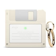 Elago Floppy Disk Case pro AirPods 3, Klasická bílá