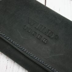 Wild Tiger Dámská kožená peněženka Wild, černá