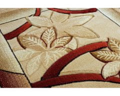 Berfin Dywany AKCE: 140x190 cm Kusový koberec Adora 5197 D (Red leaves) 140x190
