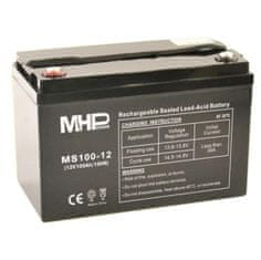 MHpower Baterie MS100-12 VRLA AGM 12V/100Ah