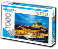 Tourist Edition Puzzle Katedrála sv. Petra a Pavla, Brno 1000 dílků (č.30)