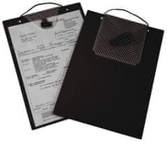 EICHNER Desky na dokumenty A4 s kapsou, různé barvy - Turbo Varianta: Turbo Barva: černá