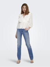 ONLY Dámské džíny ONLALICIA Straight Fit 15258103 Medium Blue Denim (Velikost 27/34)