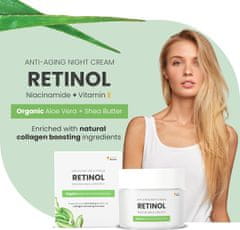 Swedish Nutra Anti-Aging Retinol Day Cream denní krém 50 ml