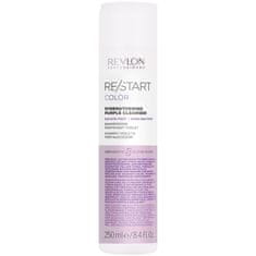 Revlon Restart Color Purple Shampoo - šampon pro blond vlasy, 250ml, neutralizuje nežádoucí žluté tóny