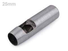 Výsečník / děrovač na látky Ø25 mm, Ø26 mm, Ø28 mm, Ø32 mm - mm nikl