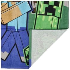 SETINO Hravý dětský ručník Minecraft, zelená