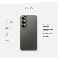 EPICO hliníkové ochranné sklo na čočky fotoaparátu pro Samsung Galaxy S24 5G 86512151300002 - černé