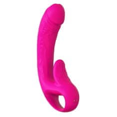 Romant Bella vibrátor na G bod a klitoris růžový
