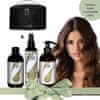Set pro regeneraci poškozených vlasů s keratinem a arganovým olejem + velká kosmetická taška zdarma