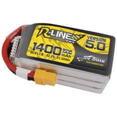 Tattu Baterie Tattu R-Line 5.0 1400mAh 22,2V 150C 6S1P XT60