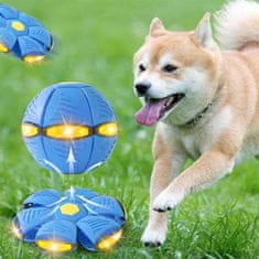 Netscroll Hračka pro psy, která je zároveň frisbee a míč, DiskBall