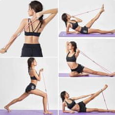 Netscroll Kompletní cvičební elastika, YogaBands