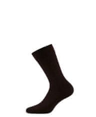 Wola 94001 černé pánské ponožky Barva: černá, Velikost: 42-44