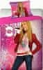 Veratex Veratex Povlečení Hannah Montana růžová 70x90 - 140x200cm
