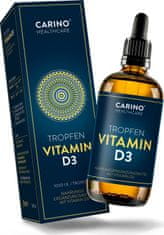 Carino® Carino Vitamin D3 kapky 1000 I.E., 50ml