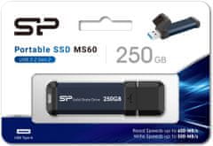 Silicon Power MS60 - 250GB, černá (SP250GBUF3S60V1B)