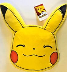 Sahinler Textile Polštář Pokémon Pikachu tvarovaný 40x40