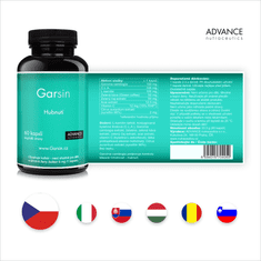Advance nutraceutics ADVANCE Garsin 60 kapslí - Váš pomocník při hubnutí, Garcinia 60% HCA