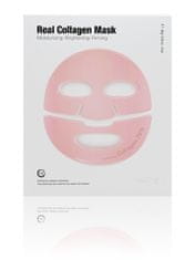Meditime Real Collagen Mask - Hydrogelová kolagenová pleťová maska, 26g 