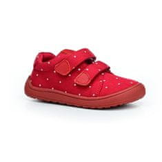 Dětská barefoot vycházková obuv Roby červená (Velikost 29)