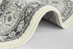 NOURISTAN Kruhový koberec Mirkan 104107 Cream/Grey 160x160 (průměr) kruh