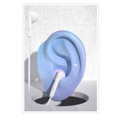 DUDAO Kabelová sluchátka USB-C 12m bílá X3B-W Dudao