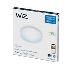 WiZ LED Stropní přisazené svítidlo WiZ Superslim 8719514338012 16W 1500lm 2700-6500K IP20 29,2cm bílé, stmívatelné