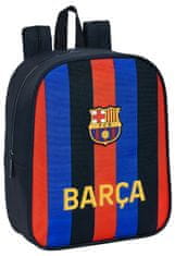 FotbalFans Batoh FC Barcelona, černý s pruhy, 6 l
