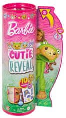 Mattel Barbie Cutie Reveal Barbie v kostýmu - pejsek v zeleném kostýmu žabky HRK22