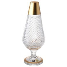 Royal Crystal Váza Golden Empire, čirý křišťál, výška 370 mm