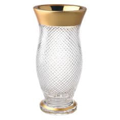 Royal Crystal Váza Golden Empire, čirý křišťál, výška 305 mm