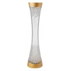Royal Crystal Váza Golden Empire, čirý křišťál, výška 455 mm