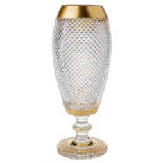 Royal Crystal Váza Golden Empire, čirý křišťál, výška 380 mm