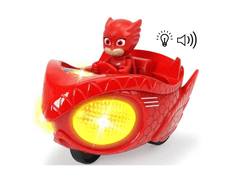 PJ Masks PJ Masks Závodní auto s figurkou Owlette + světelné a zvukové efekty..