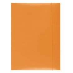OFFICE products Desky papírové s gumičkou A4, oranžové